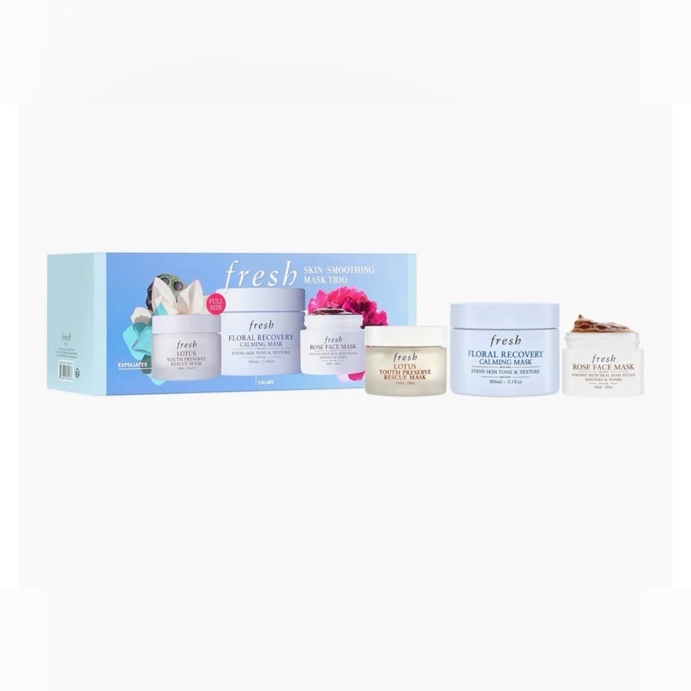 New in box fresh Skin-Smoothing Mask Set
